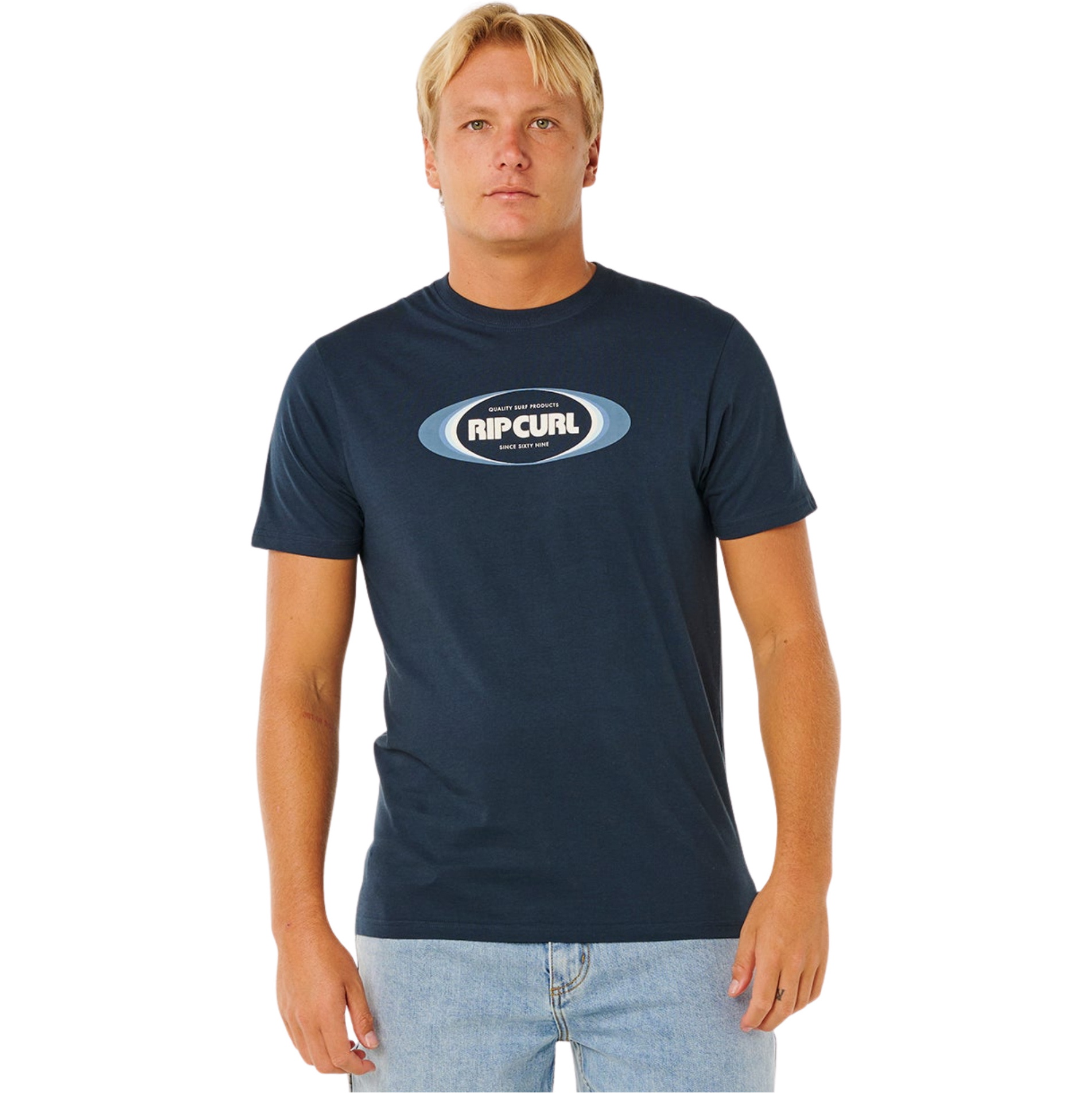 2026 Rip Curl Männer Yo Mumma Tee 0XHMTE - Dark Navy